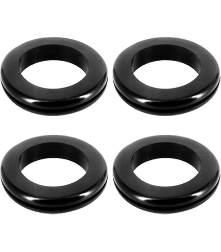 Uxcell 1-1/18 Inch Rubber Grommets, 3Pcs Top Hat Grommet Wiring Hole Plugs Black Uxcell 1-1/18 Inch Rubber Grommets, 3Pcs Top Hat Grommet Wiring Hole Plugs Black