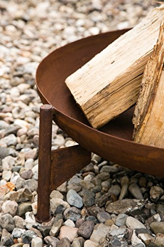 Feuerschale Rost Ø 55cm Schmiedeeisen Feuerkorb Rostig Brennkorb - 6