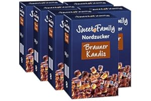 Sweet Family Brauner Kandis, 500g 6er Pack