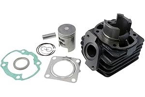 2EXTREME Cylinder and Piston Kit 50 cc for Bali AF32 50cc, SFX, SH/Scoopy, SXR, SGX, Scooter