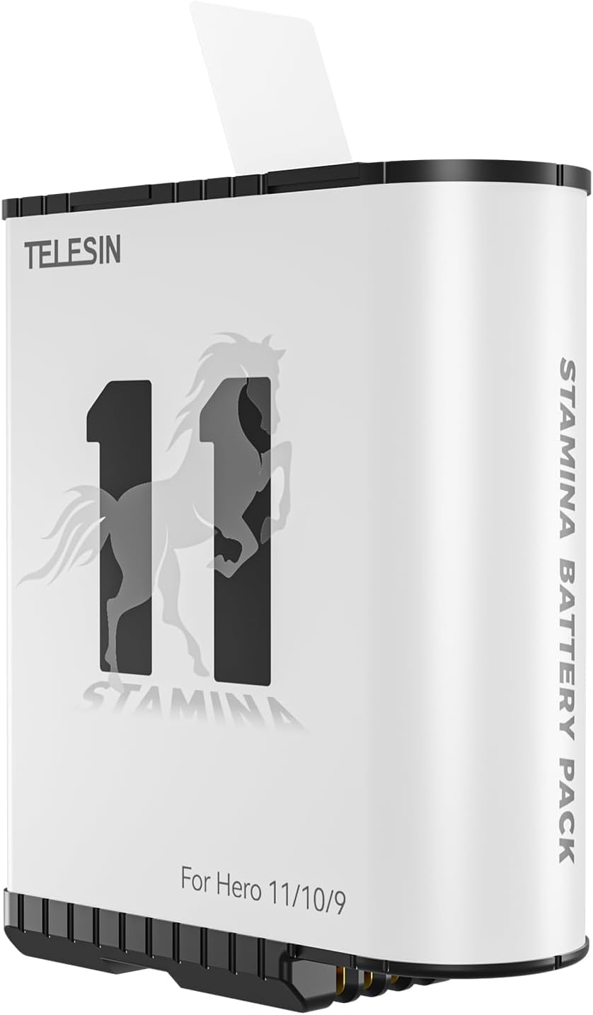 TELESIN Enduro Battery Review: Super Long Lasting for GoPro Hero 11/10/9 Black