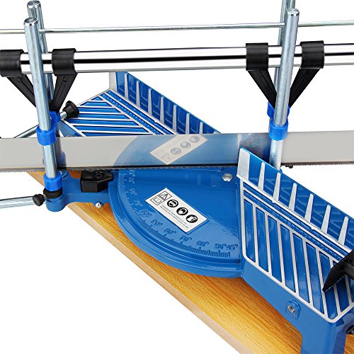 Gehrungssäge 550mm Winkelsäge Fliesensäge Säge Handsäge Kappsäge Feinsäge Tischsäge +/- 22,5° bis +/- 90° verstellbar - 5