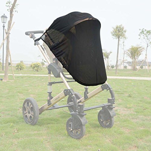 Universal Pushchair Sun Shade for Hauck H-13568 Speed Plus Four Wheel Pushchair - Black