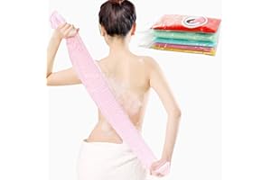 KULANNDER 5 Unids Multicolor Nylon Japonés Exfoliante Ducha Scrub Baño Wash Cloth Toalla Cuerpo Ducha Limpieza Esponjas
