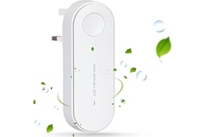 FYY Plug-in Negative Ion Air Purifier, Mini Portable Negative Ion Generator for Home, Remove Smell, Pollutants, Smoke, Suitable for Bedrooms, Toilets, Living Room,Athrooms,Closets,Pet Room White