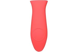 COJJ Poignée en Silicone résistant à la Chaleur - Poêles en Fer à métaux et poêles Anti-brûlures - Poignée antidérapante en Silicone antidérapant