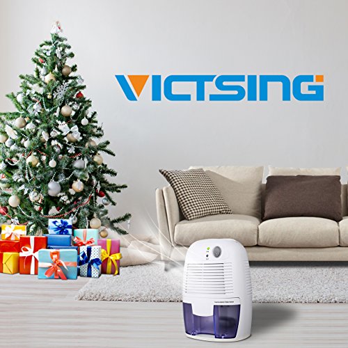 Luftentfeuchter, VicTsing Homasy 500ml tragbar und kompakter Elektronischer Luftentfeuchter Raumentfeuchter Luftreinigungsfunktion für Haus, Schlafzimmer, Keller, Büro, Schrank, Schuhe Kabinett - 8