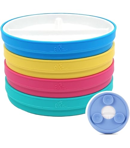 Kinderteller Porzellan Cerkik 6er-Set Porzellantell Produktbild-Vorschau 9
