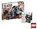 Produktbild LEGO Star Wars 75199 General Grievous Combat Speeder + 1 Original Star Wars Tattoobogen, Cooles Kinderspielzeug
