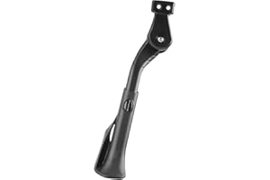 M-Wave COLUMN-E2/E1 Béquille de stationnement en Aluminium particulièrement Robuste pour vélo électrique Noir 24"-29"