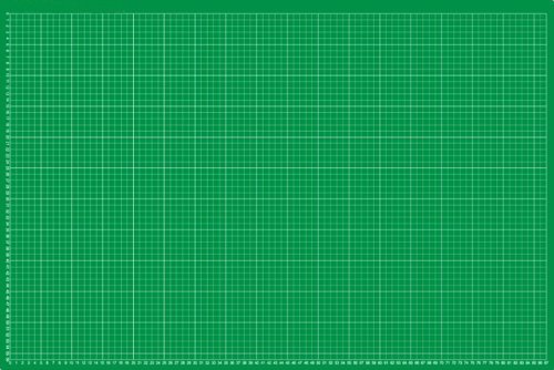 Schneidematte Schneidmatte Schneidunterlage 60 x 90 cm selbstheilend grün - topoffice24