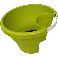 Baoblaze Kunststoff Hängende Pflanzer Blumentopf für Balkon Fallrohr Abflussrohr Grün