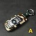Produktbild DYBANP Zink-Legierung Autoschlüsseletuis Automobilzulieferung Autoschlüsseloberteil für BMW 1234567 X3 X4 F10 F30 F02 F34 M3 M4 Car Styling
