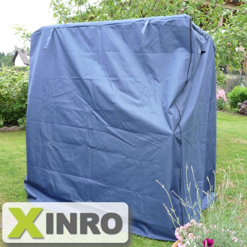 Luxus XXXL Strandkorbhülle Strandkorbschutzhülle Premium Strandkorb Schutzhülle Bootsplane 165cm B x 165cm H x 100cm T von XINRO® - 5