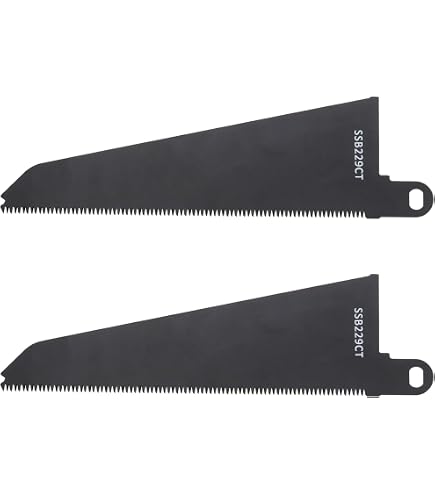 Lames Scie Black & Decker Scorpion - Lot 5 Lames Acier Carbone 152mm 18TPI