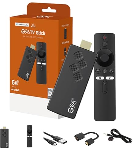 Android Tv Stick Streaming Ultra HD 4K Con Comandos De Voz