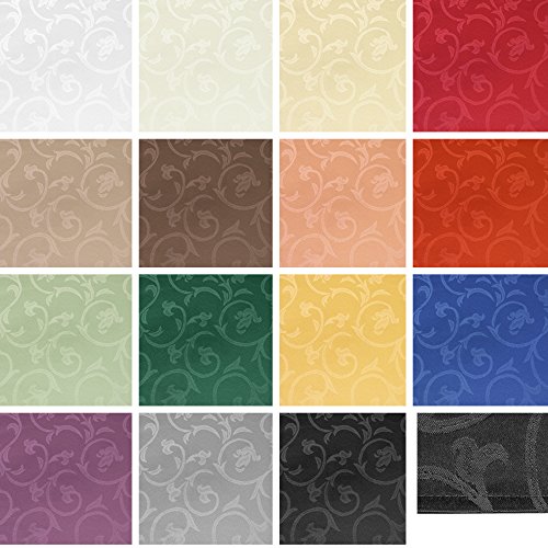 Gastro Barock Tischdecke Farbe , Form & Größe wählbar – Main Tischwäsche mit Fleckschutz - 4