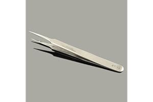 BLACKR Precision Stainless Steel Watchmaker Tweezer Anti Static Pick-up Tool TS-14