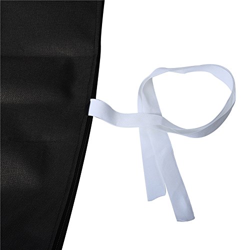 Kugelgrill Abdeckung abdeckhaube, wasserdichte Abdeckung Haube Grill Schutzhülle 58*77cm schwarz mit einer Nylontasche - 7