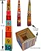 Toys of Wood Oxford Stacking Boxes Cubes/ Number and Alphabet Blocks Stacking Cups