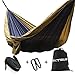 Produktbild Extsud Outdoor Camping Hängematte Reise Hängematte aus Fallschirmseide Drei Personen belastbar bis 300 kg 300 x 200 cm Ultraleicht für Reise Hammock Camping Garten Trekking mit 2*2M Hängematte Befestigung