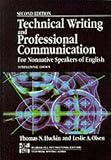 Technical Writing and Professional Communication for Nonnative Speakers of English by
