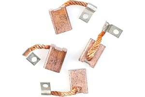 AMEG MOTORPARTS ESCOBILLAS DE CARBÓN 6,5X14X20 COMPATIBLE CON MOTOR DE ARRANQUE FIAT