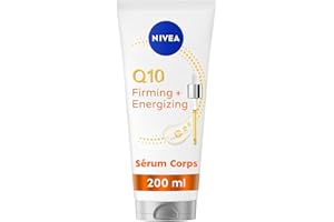 NIVEA Q10 - Serum Lait Corps Hydratant - Raffermit en 7 Jours & Revitalise la Peau - Q10, Acide Hyaluronique & Vitamine C - Texture Légère & Non Grasse - Tous Types de Peaux - 200 ml