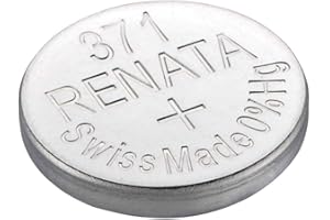 QUZO 1 x Renata 371 Watch Battery 1.55v SR920SW - Official Renata Watch Batteries