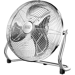 Black + Decker BXFF60E Ventilateur de sol Metallique