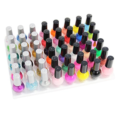 Kurtzy TM 48 Nagellack Fläschchen mit je 8ml für Maniküre/Pediküre Modischer Matt Glitzerlack - 2