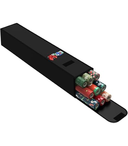 Organizer Per Carta Regalo Portatile - Borsa 100x35x15cm In Oxford 600D, 24 Rotoli, Con Manici - Foto 1