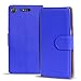 Produktbild Conie Handyhülle für Sony Xperia XZ1 - Bookstyle- Klapp- Serie, Etui aus PU Leder, Xperia XZ1 Booklet Flip Hülle Blau