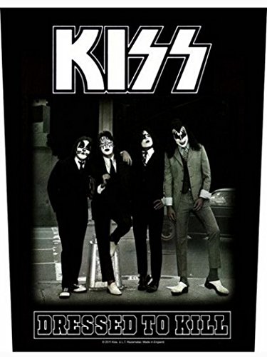 Preisvergleich Produktbild Rückenaufnäher Kiss Dressed To Kill