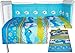 Babies-Island A 3 Piece Bedding For Baby/Toddler Bumper+Duvet Cover+Pillowcase Cot/Cot Bed - Blue Arctic Teddies - Size : 120x150 cm