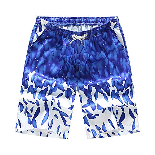 Lixada Beach Pants Short de Plage à séchage Rapide Natation Surf Bateau Nautisme Troncs de Sports Nautiques Maillots de Bain Amples Respirants
