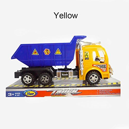 ponny Tipper Truck Toy Eco Friendly Recycled Plastic Building &amp; Constructions Toys Dumper Cars 3 Colors (Yellow) ¡­