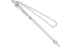 SAFIGLE Jewish Gift Bible Reading Pointer Tool, Silver Zinc Alloy Metal Finger Torah Pointer, 5.1 Inches Ergonomic Design for Accurate Scripture Reading, Ideal for Home, Church, School, Travel
