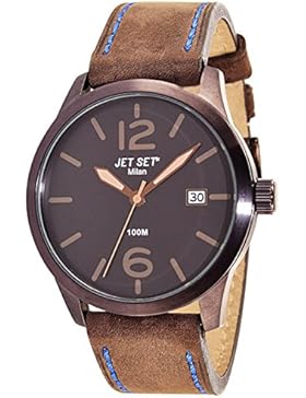 Jet Set Herrenuhr Milan braun J6380BR-736