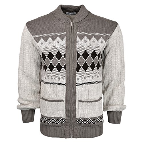 mens zip up knitwear