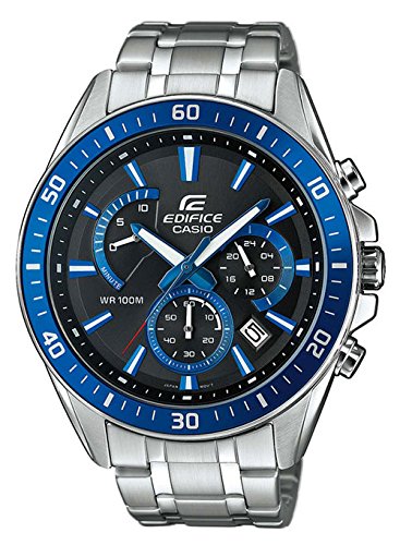 Casio Herren-Armbanduhr Edifice Analog Quarz Edelstahl EFR-552D-1A2VUEF Casio Herren-Armbanduhr Edifice Analog Quarz Edelstahl EFR-552D-1A2VUEF