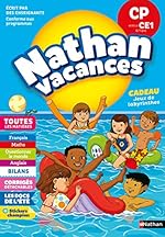 Cahier De Vacances 2019 Du Cp Vers Le Ce1 Toutes Les Matières Nathan Vacances 67 Ans - 