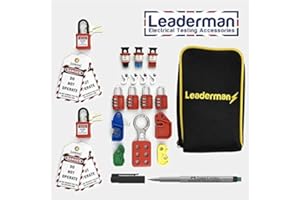 LEADERNAB Leaderman MCB RCD Lockout/off Electrical Kit For Consumer Unit Circuit Breaker LOE-K3