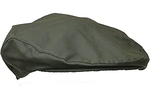 WALKER AND HAWKES - Premium Olive 100% British Millerain Waxed Cotton Belton Flat Cap Unisex