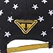 Bigood Kids Hip-Hop Flat Visor More Stars Snapback Baseball Cap Sun Hat Red