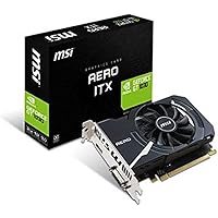 MSI GEFORCE GT 1030 AERO ITX 2GD4 OC Graphics Card '2 GB GDDR4, 1x SL-DVI-D, 1x HDMI, Boost Clock 1430MHz, Base Clock…