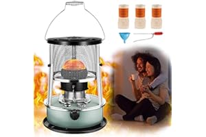 Gapbvys Four à pétrole, four à pétrole pour l'intérieur, chauffage à pétrole portable avec protection contre les chutes Radiateur, pour l'intérieur et l'extérieur