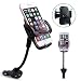 Produktbild iVoler KFZ Handyhalterung mit 2-Port USB Kfz Ladegerät, Universal Auto Handy Halterung Halter 360°drehbar Autohalterung für iPhone X / 8 / 8 Plus / 7 / 7 Plus / 6(s) / 6(s) Plus / SE / 5s / 5, Samsung Galaxy S9 / S9+ / S8 / S8+ / S7 / S7 Edge / S6 / S5, Huawei, LG, Nexus, HTC, Motorola, Nokia, Sony und jedes andere Smartphone oder GPS-Gerät (48-93 mm breit)