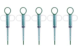 PSSOPP Dispensador de medicamentos para Mascotas Mascota Perro Gato Piller Pistola Disparador de píldoras Dispensador de Empuje Medicina Jeringa de Agua Alimentador Dispensador de píldoras práctico