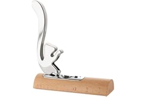 Alessi AB13 Scoiattolo - Schiaccianoci di Design in Acciaio Inossidabile 18/10 e Legno